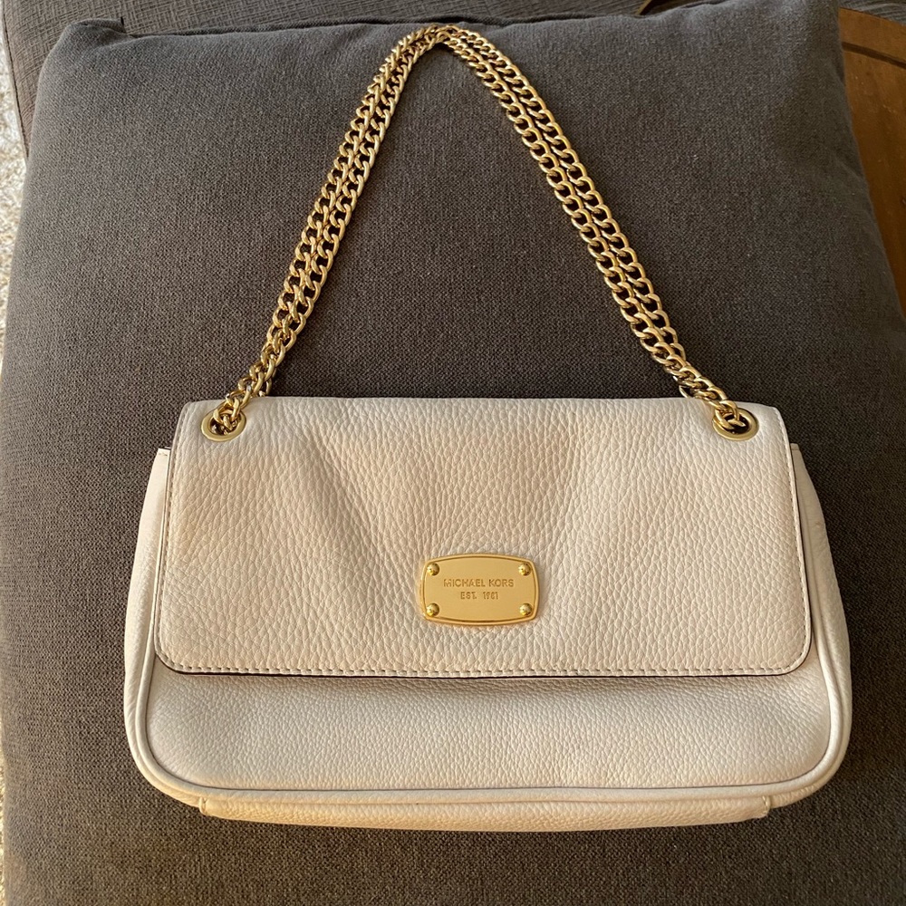 Michael Michael Kors Cream Purse